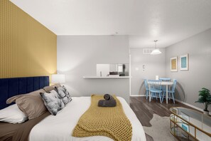 1 Schlafzimmer, Bügeleisen/Bügelbrett, Internetzugang, Bettwäsche