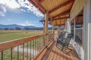 Property grounds - Recharge with an amazing view of English mountain out each window, or back deck. (Dandridge)
