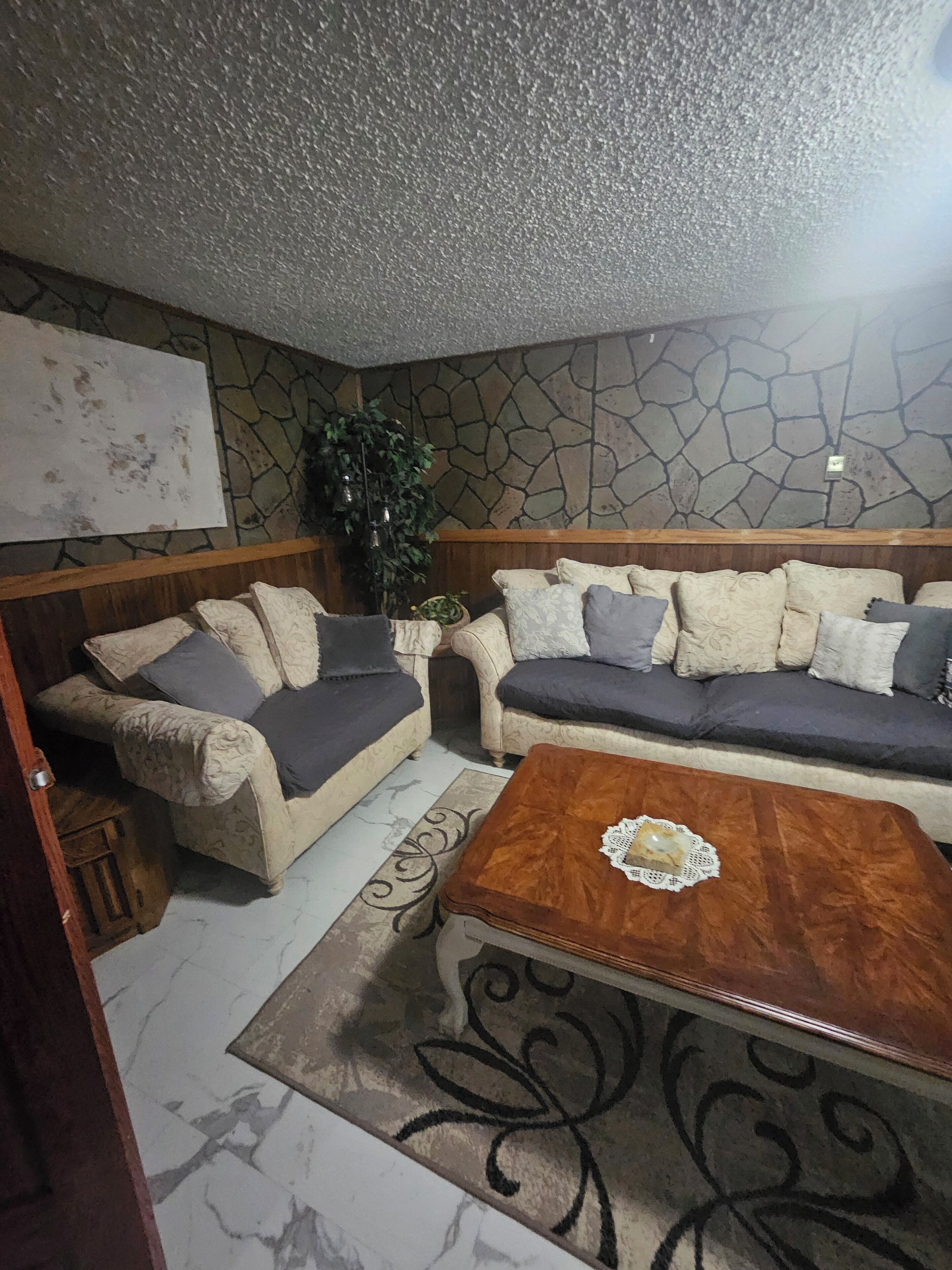 Smart-TV, Kamin, DVD-Player, Bücher