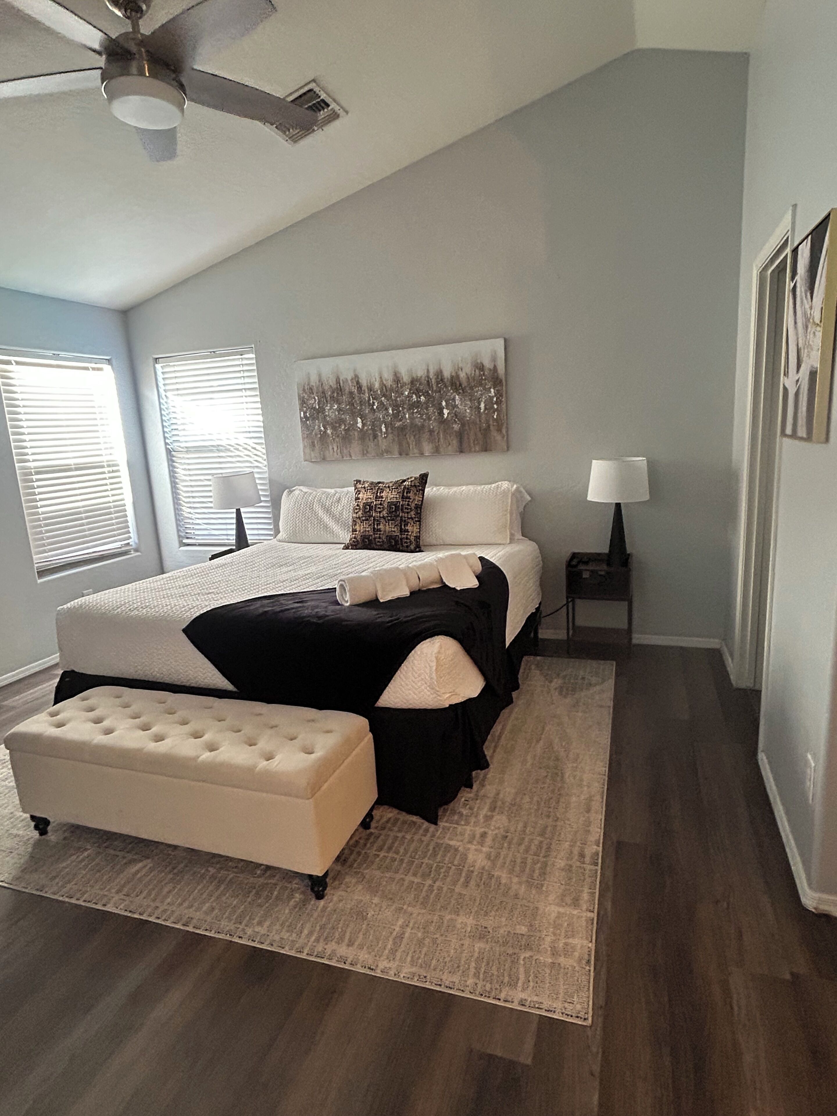 3 間睡房、書桌、熨斗/熨衫板、免費 Wi-Fi