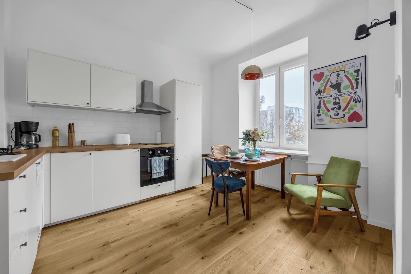 Kühlschrank, Ofen, Herdplatte, Geschirrspüler