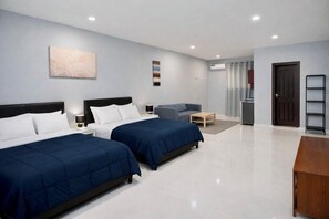 Chambre Deluxe, 2 grands lits, vue jardin