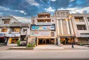 Voorkant van accommodatie