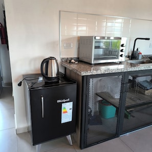 Private kitchen - Close to everything! Merlo S Luis Apartment for Couples Spacious, Bright, Modern (Merlo)