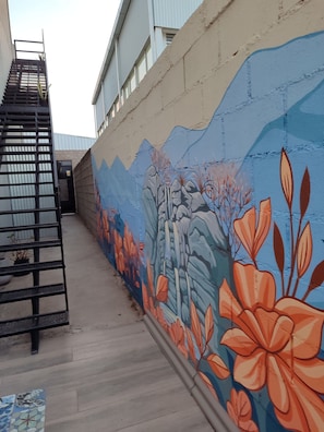 Exterior detail - Close to everything! Merlo S Luis Apartment for Couples Spacious, Bright, Modern (Merlo)