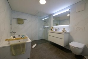 Secadora de cabello, toallas, jabón, shampoo 
