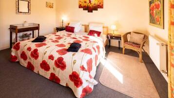 Iron/ironing board, WiFi, bed sheets