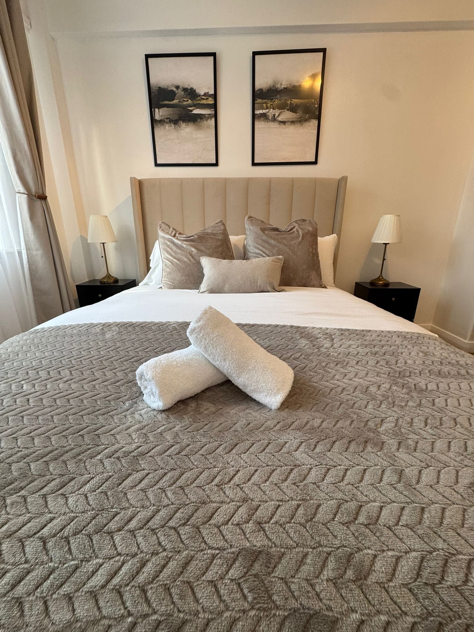 1 makuuhuone, silitysrauta/-lauta, vauvan matkasänky, ilmainen Wi-Fi