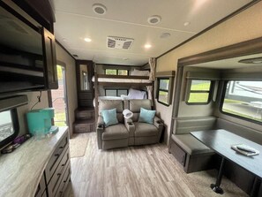 Mobile Home, Multiple Beds, Pets Allowed, Garden View | Individually decorated, individually furnished, blackout drapes - Finish Line RV Park (Hot Springs)