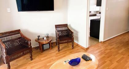 Stylish 1-bed Opposite Queens Park Savannah