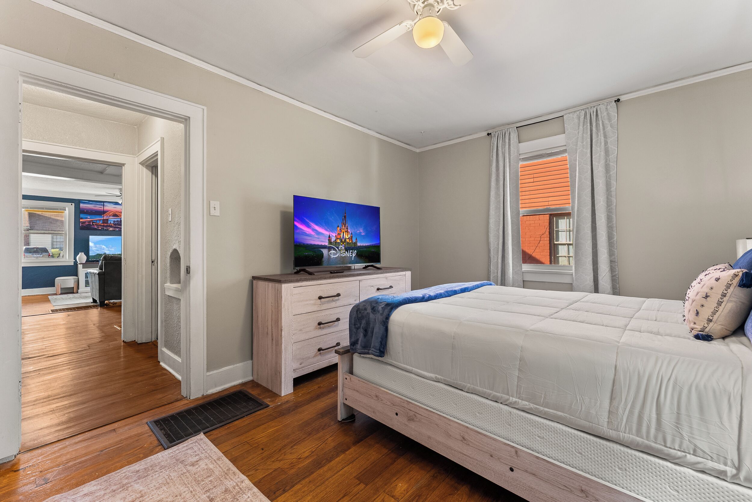 1 間睡房、熨斗/熨衫板、Wi-Fi、床單