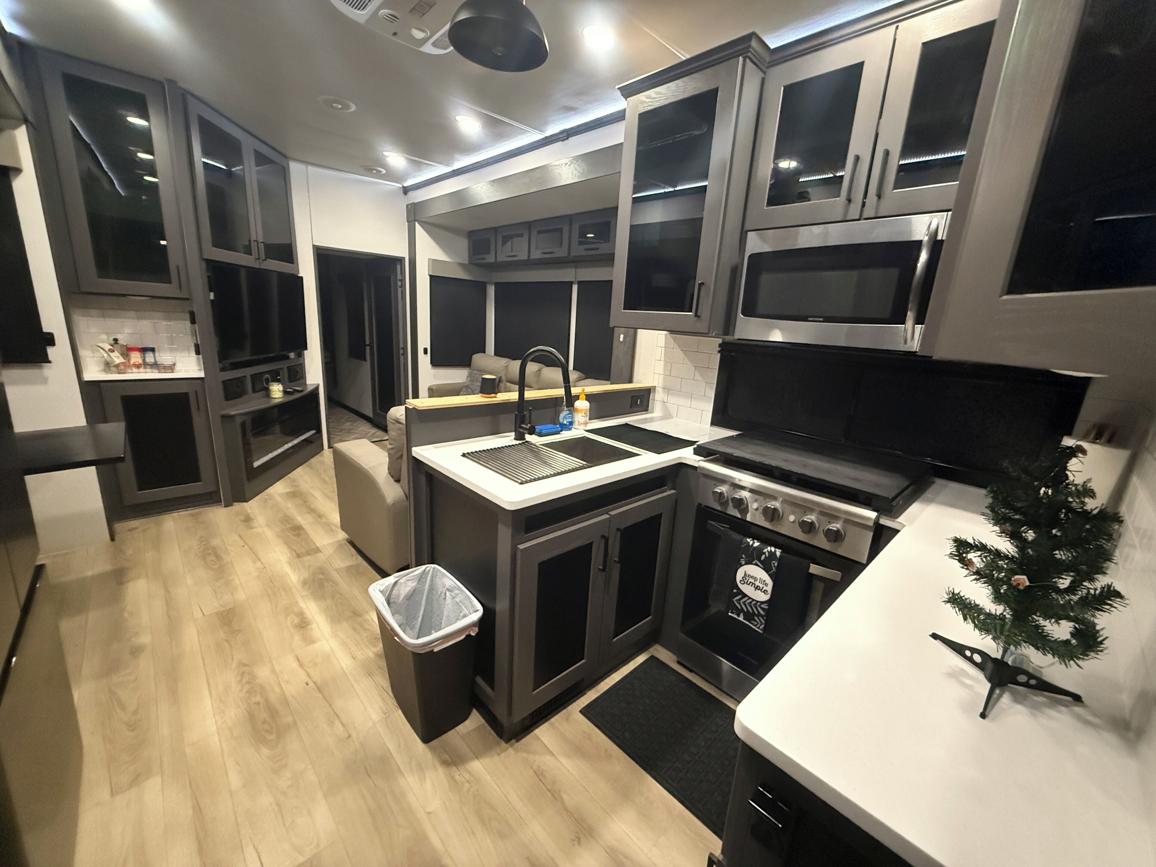 Microwave, oven, stovetop