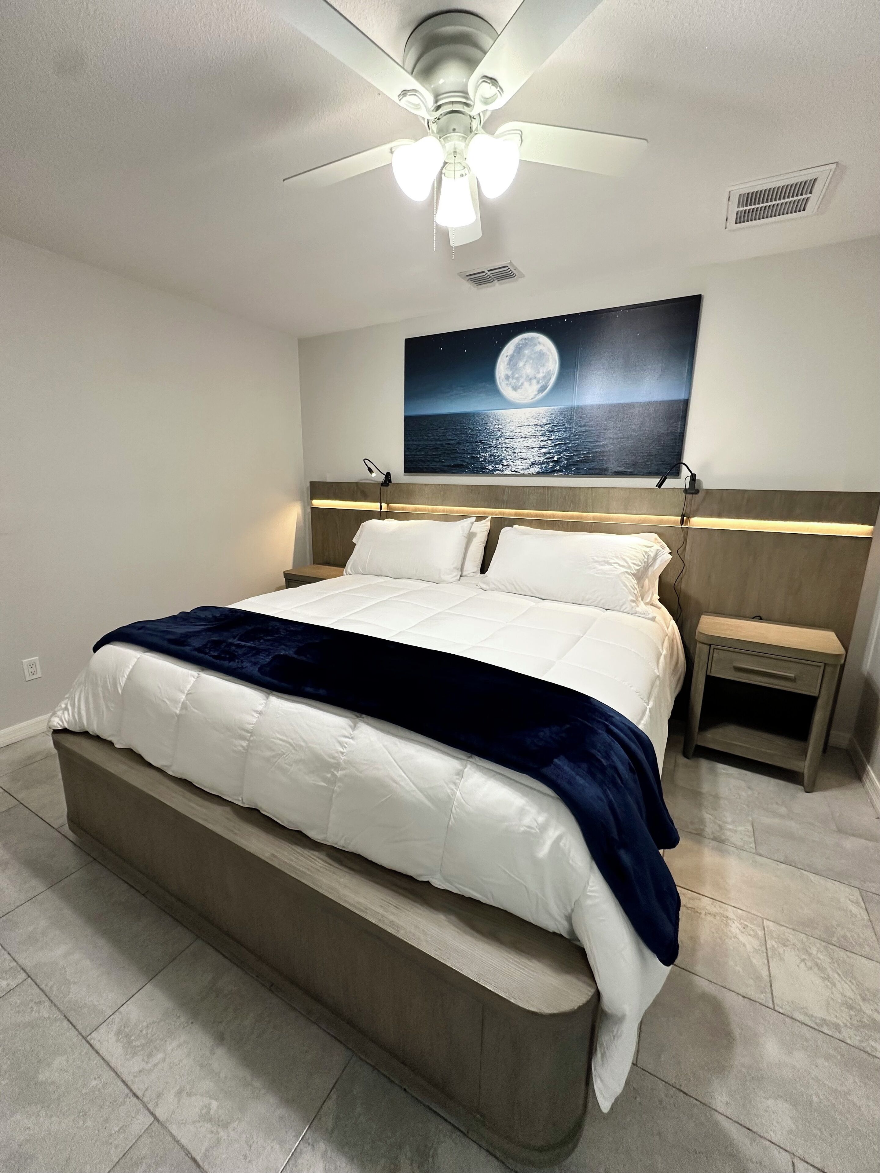 1 bedroom, in-room safe, iron/ironing board, travel crib