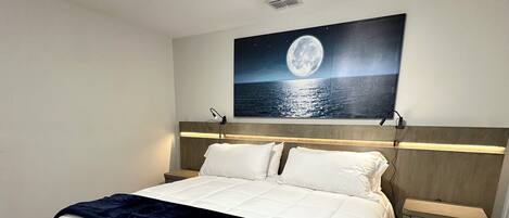 1 bedroom, in-room safe, iron/ironing board, travel crib