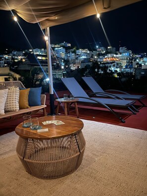 Terrace/patio - Crete Apartment, A Mediterranean charm. (Puerto Vallarta)