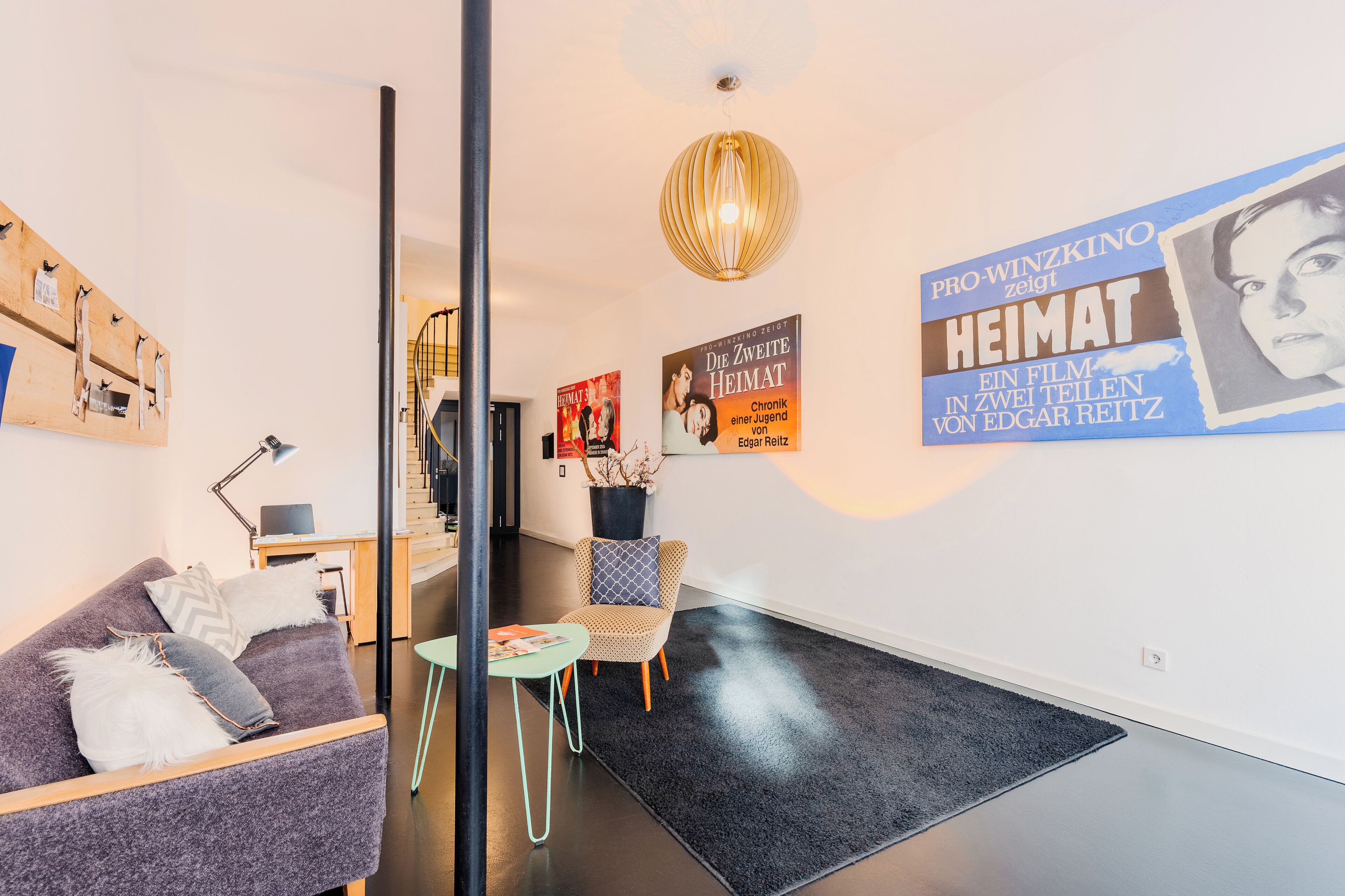 Sala de estar en el lobby