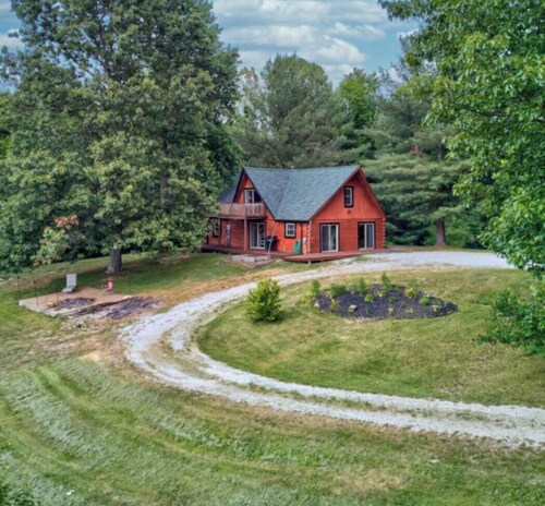 Welcome to Cascade Cabin, home to Indiana's most scenic waterfall.