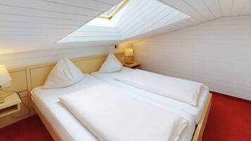2 slaapkamers, een kluis op de kamer, reisbedje, wifi