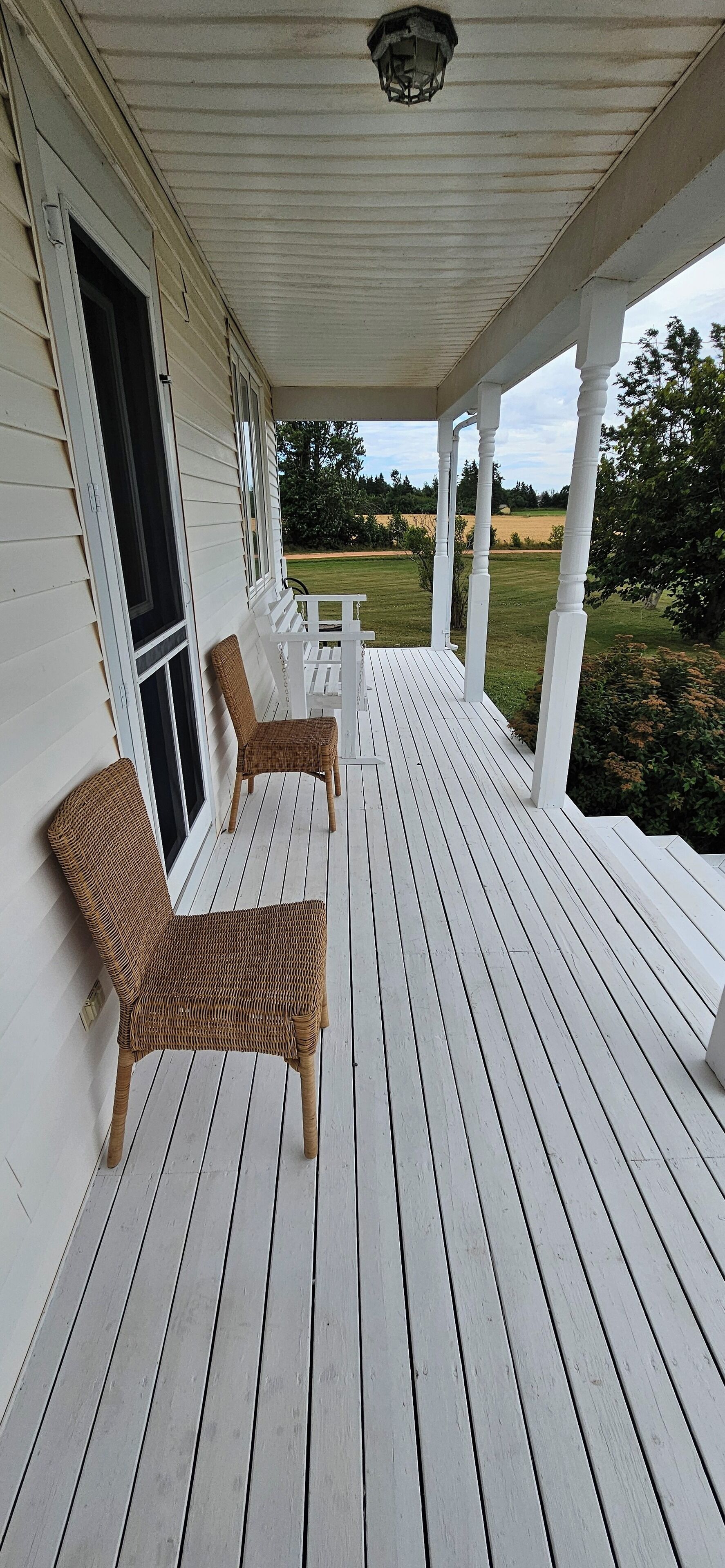 The front veranda.