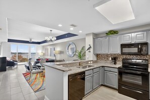 Fridge, microwave, oven, stovetop - Resort Condo 1 mile from Disney! Enhance your vibe at The Grand Azure 2 Bedroom. (Orlando)