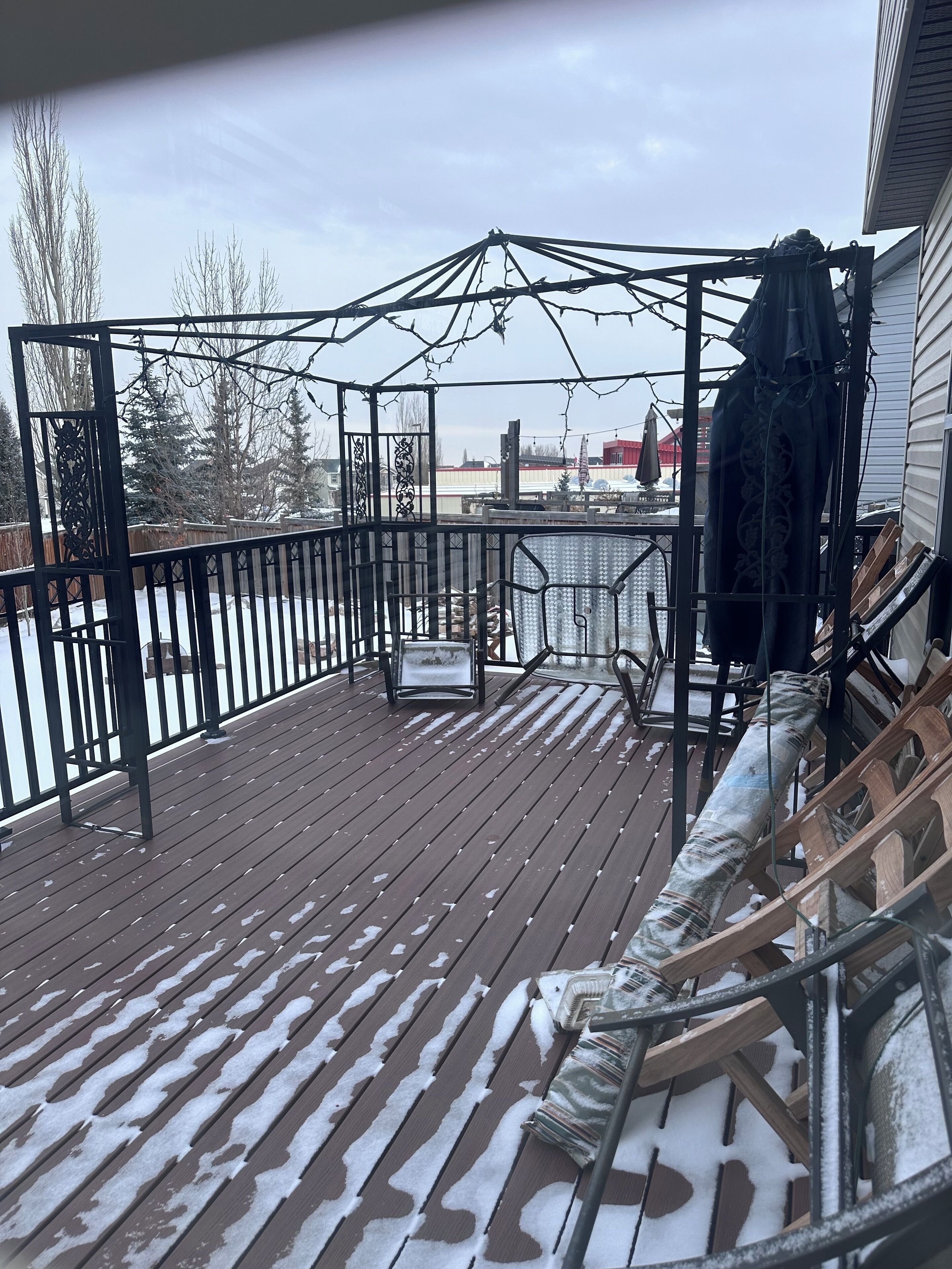 Enceinte de l’hébergement