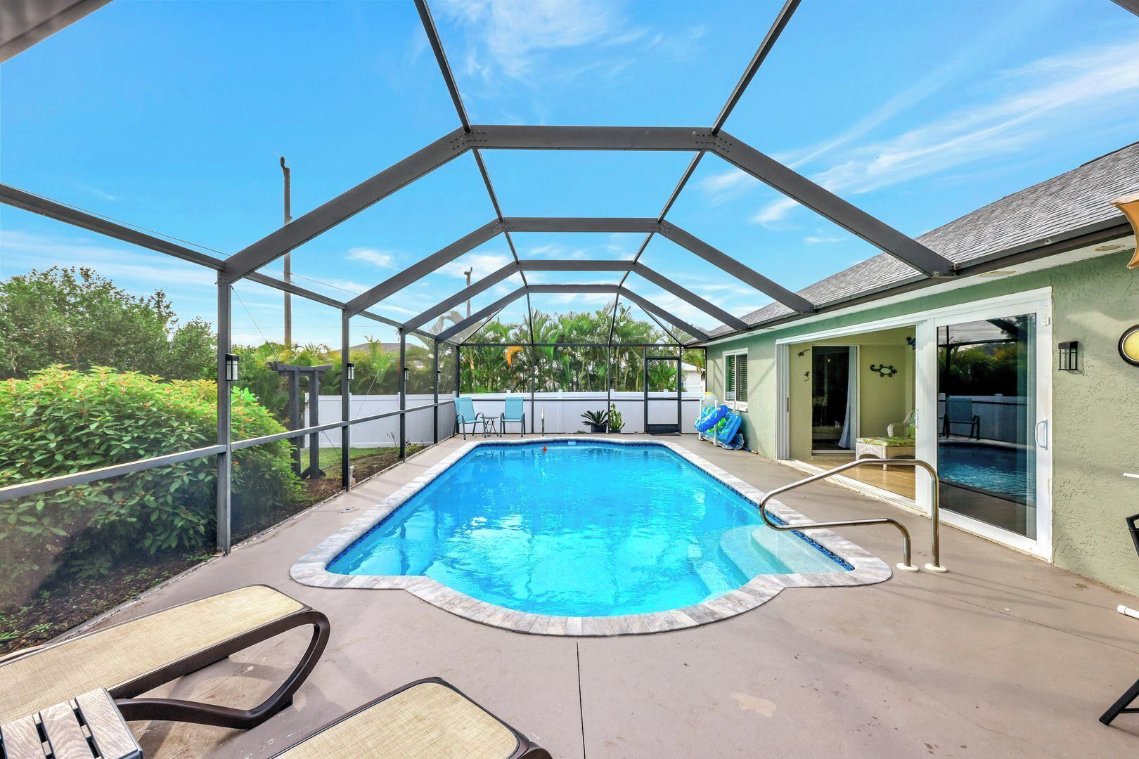 Udendørs pool, opvarmet pool