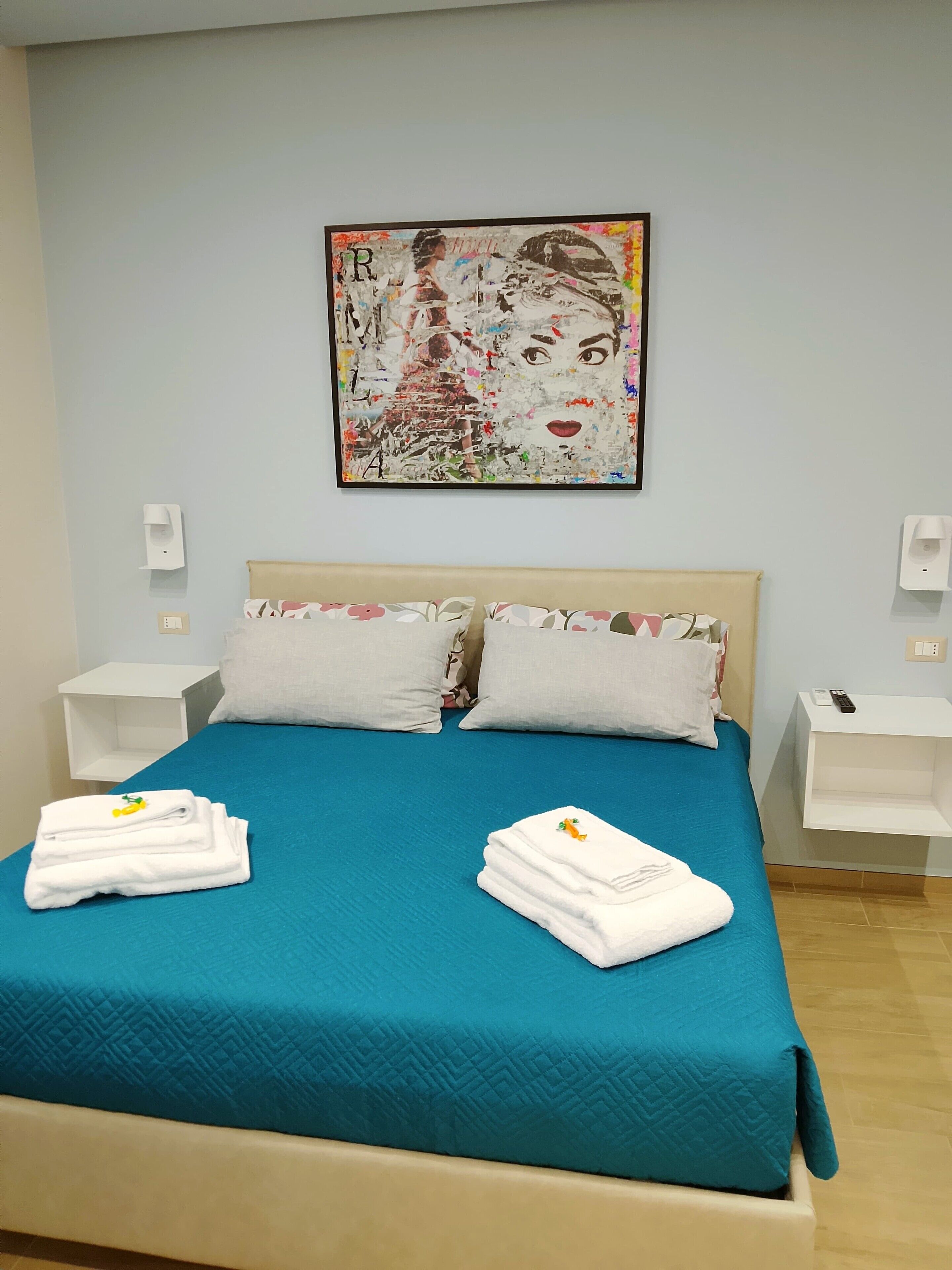 Family Quadruple Room, Balcony | Desk, laptop workspace, free cribs/infant beds, travel crib