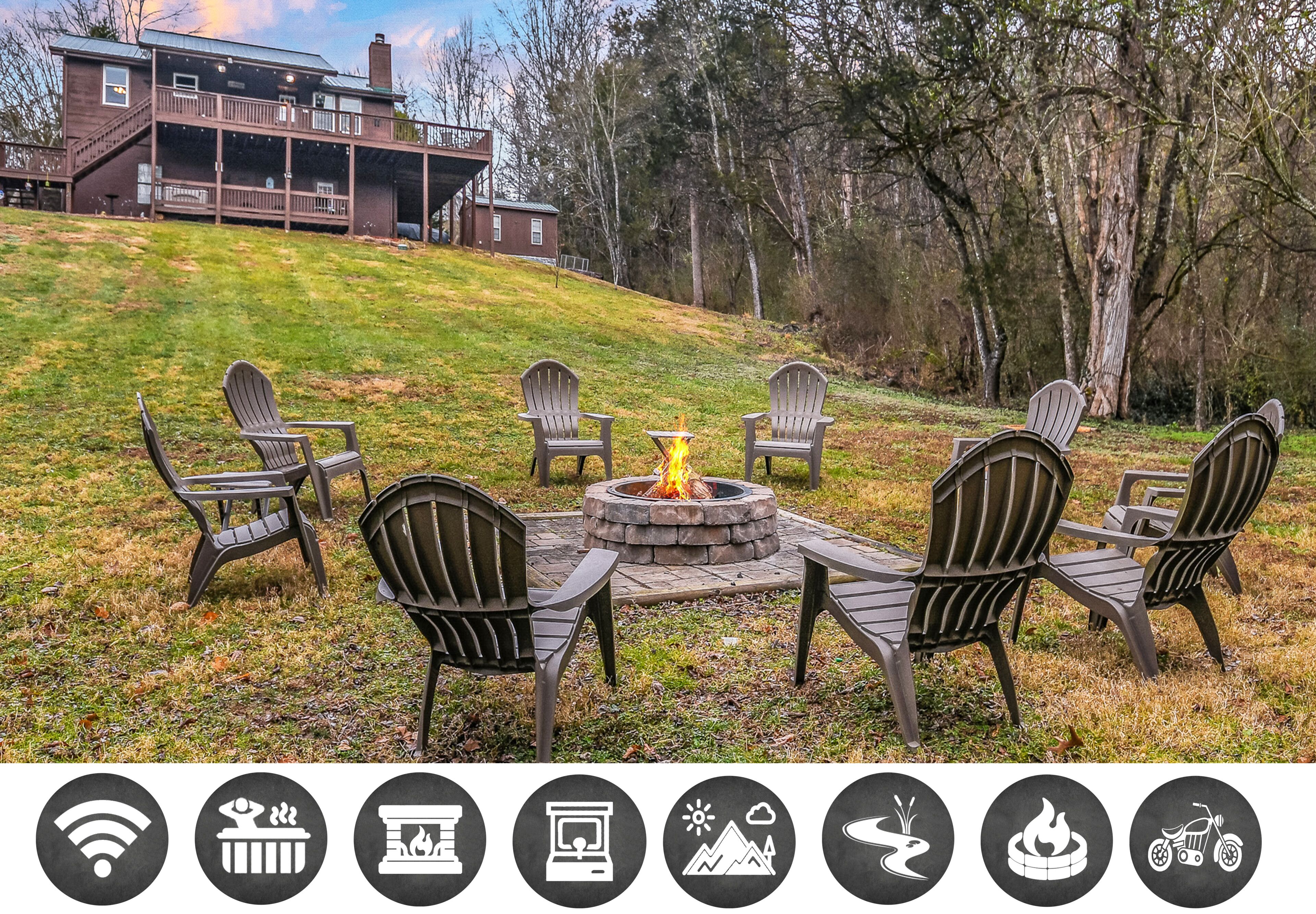 Overnattingsstedets uteområder