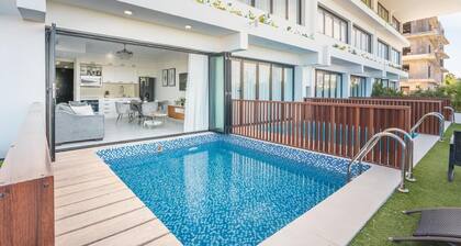 Beautiful apartment, golf course view, private pool, 2 bedrooms,capcana