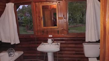 Cabin, Private Bathroom, Mountain View | Bathroom