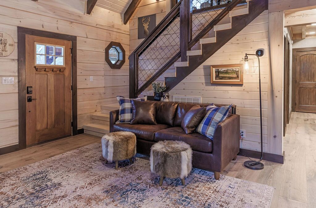 Smart TV, fireplace, video games, foosball