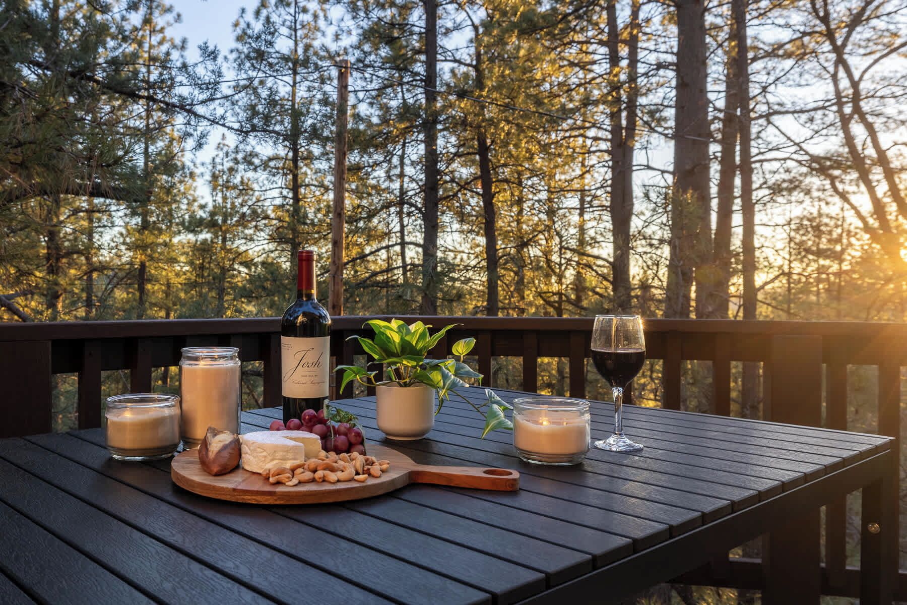 Opções para refeição ao ar livre