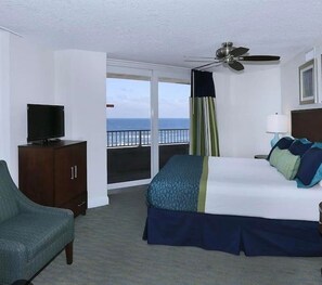 2 bedrooms, iron/ironing board, WiFi, bed sheets - Ocean front 2 bed/2bath condo Daytona Beach Shores (Daytona Beach)