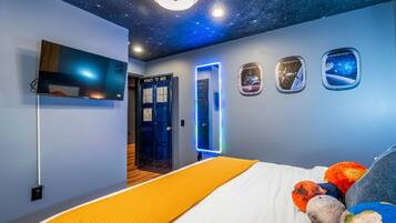 5 chambres, fer et planche à repasser, accès à Internet, literie fournie