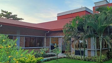 Overnatningsstedets facade