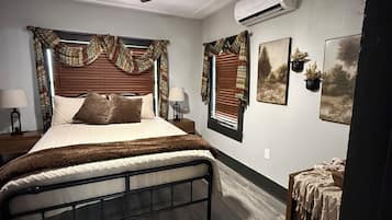 1 bedroom, iron/ironing board, travel crib, free WiFi