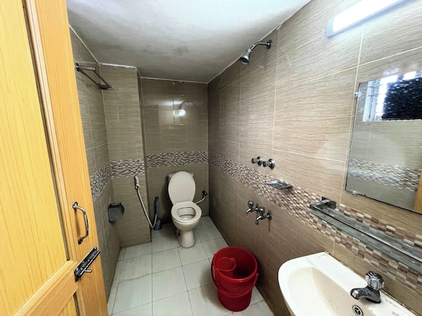 Chambre Double Deluxe, vue ville | Salle de bain