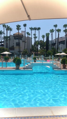 Exclusive 3BR penthouse condo 3x size of similar rentals in Puente Romano Beach