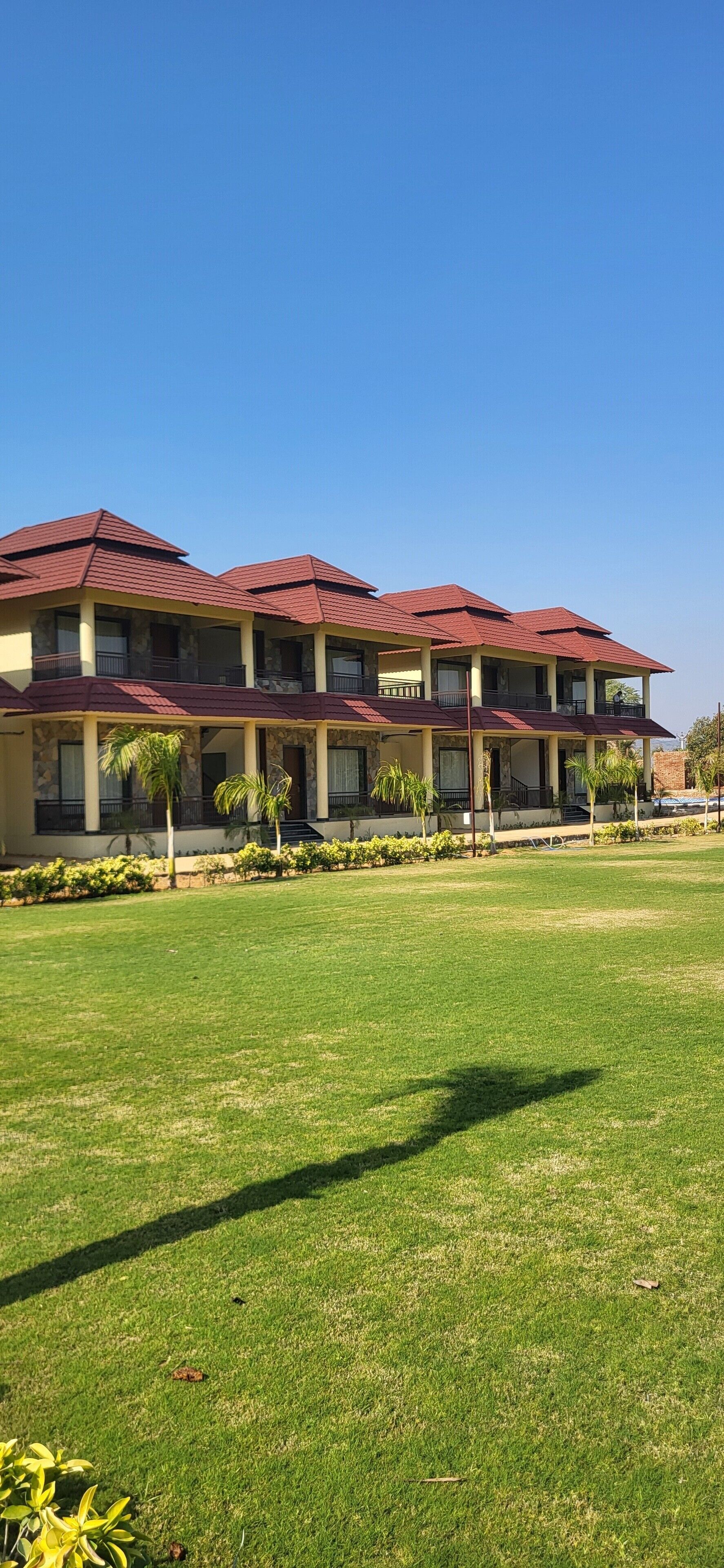 Fachada de la propiedad