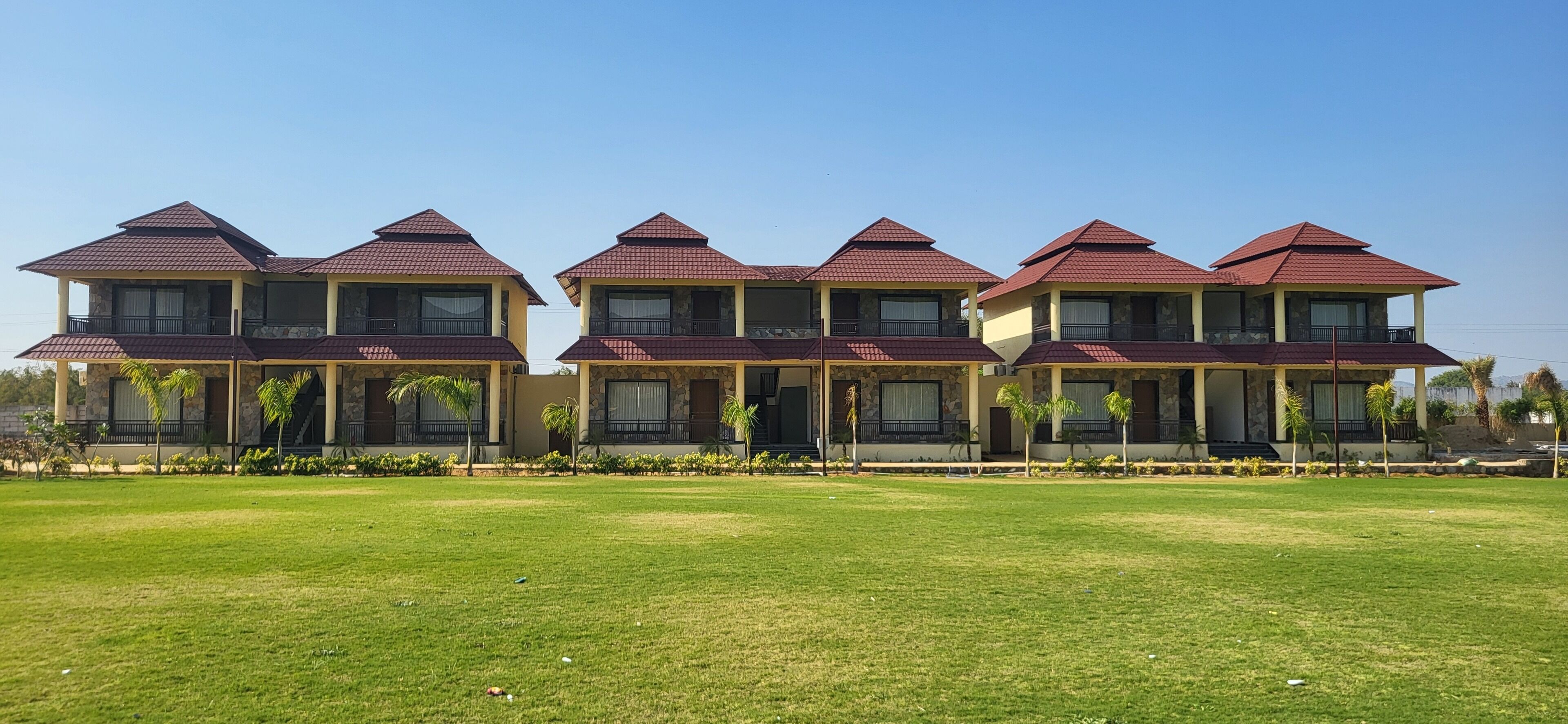 Fachada de la propiedad