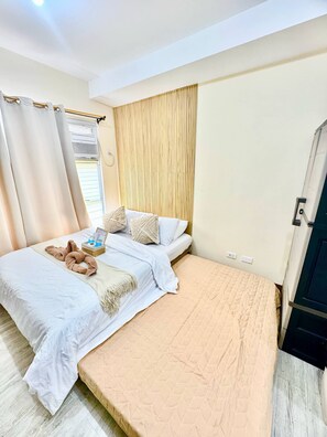 Internet, bed sheets - Cozy Studio in Davao City near Roxas Night Market (Davao City)
