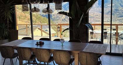 Chalet trĂšs calme a la montagne