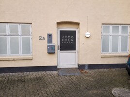 Overnatningsstedets facade