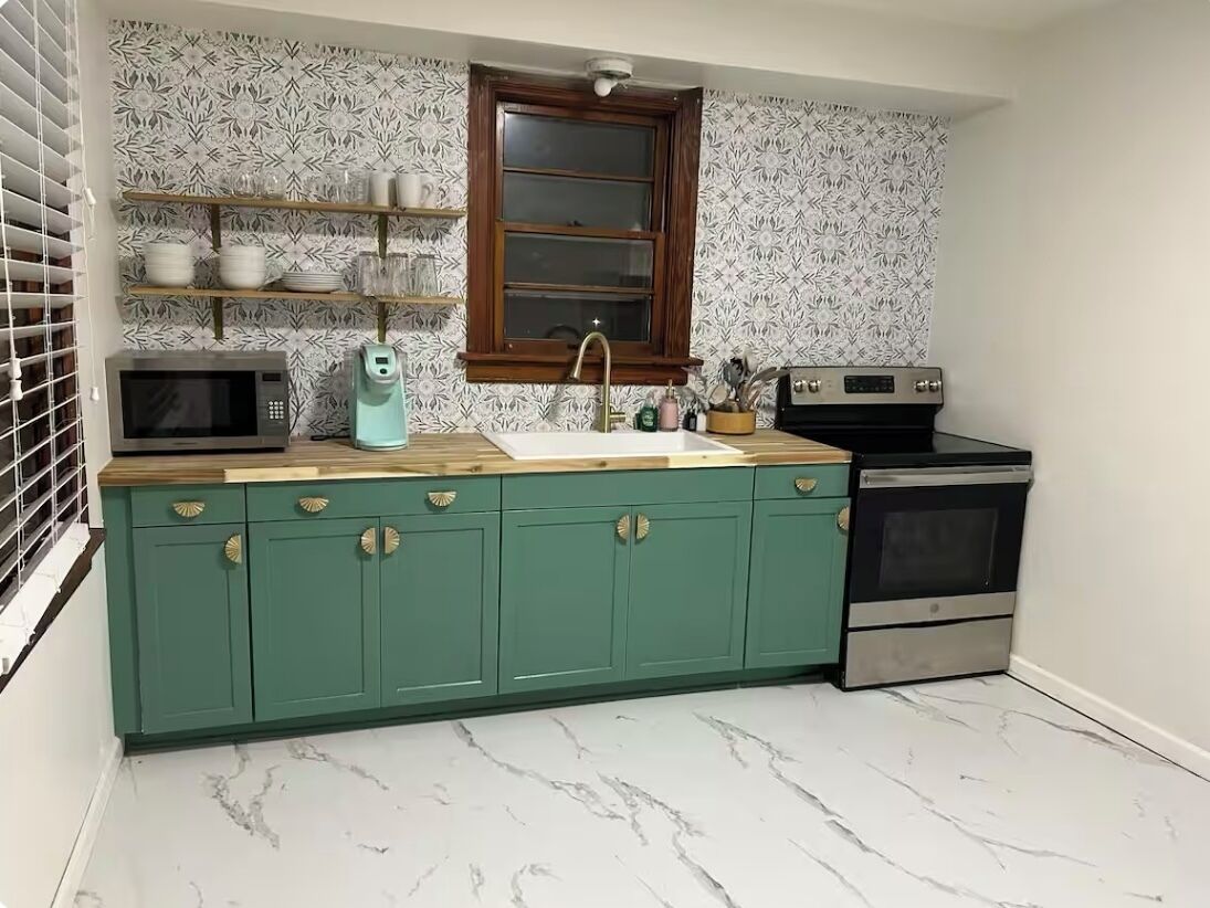 Microwave, oven, stovetop