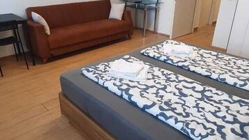 Eenvoudig appartement | Een strijkplank/strijkijzer, gratis wifi