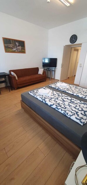 Eenvoudig appartement | Een strijkplank/strijkijzer, gratis wifi