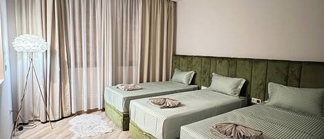 Strykejern/-brett, wi-fi og sengetøy