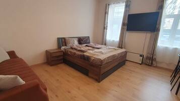 Basic-Apartment | Bügeleisen/Bügelbrett, kostenloses WLAN