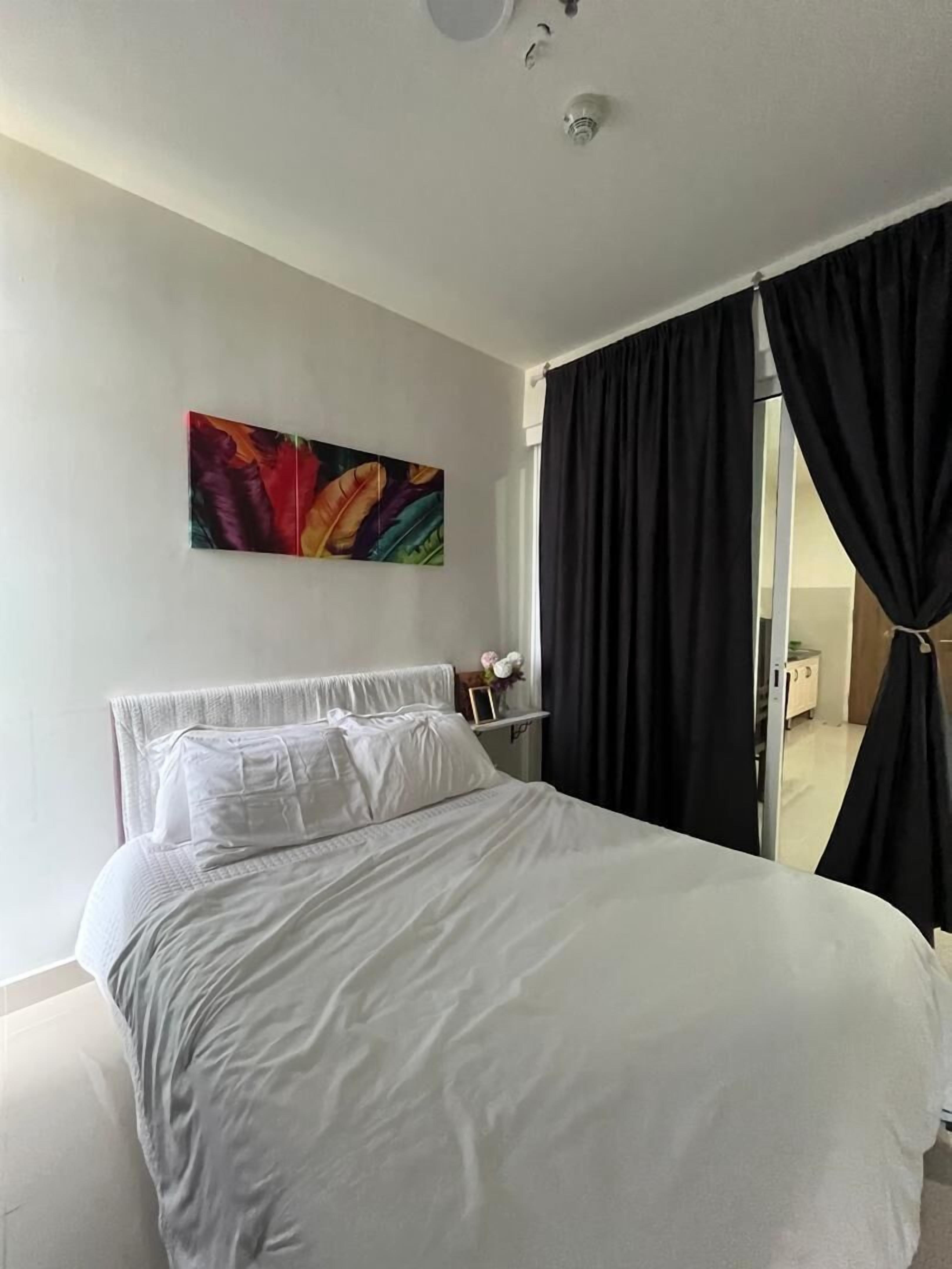 City Condo | Individually furnished, blackout curtains, iron/ironing board, free WiFi