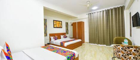 Family Double Room, City View | Free WiFi